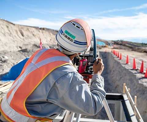 トランシットで計測